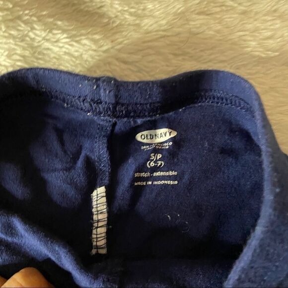 OLD Navy Girls Stretch Blue Comfy Leggings - Picture 5 of 5